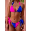 'Raspberry Twist' Triangle Bikini Top Raspberry Twist Medium - 4 of 4