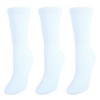 CTM Women's Cushioned Diabetic Crew Socks (3 Pair Pack) - 2 of 4