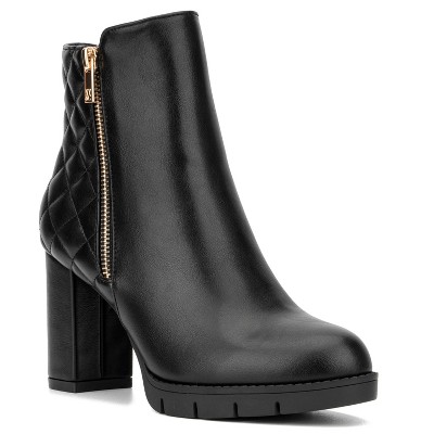 New York & Company Women's Emmalynn Bootie - 10, BLACK