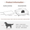 XX-Large Dog Couch Pet Sofa Bed Luxury Anti-wear Leather Dog Cat Snuggle Lounger Waterproof Easy To Clean - 3 of 4