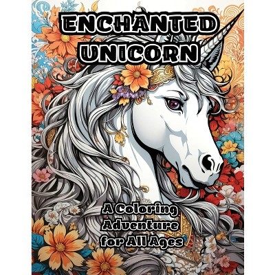 Enchanted Unicorn - by  Colorzen (Paperback)
