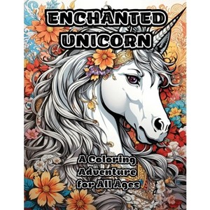 Enchanted Unicorn - by  Colorzen (Paperback) - 1 of 1