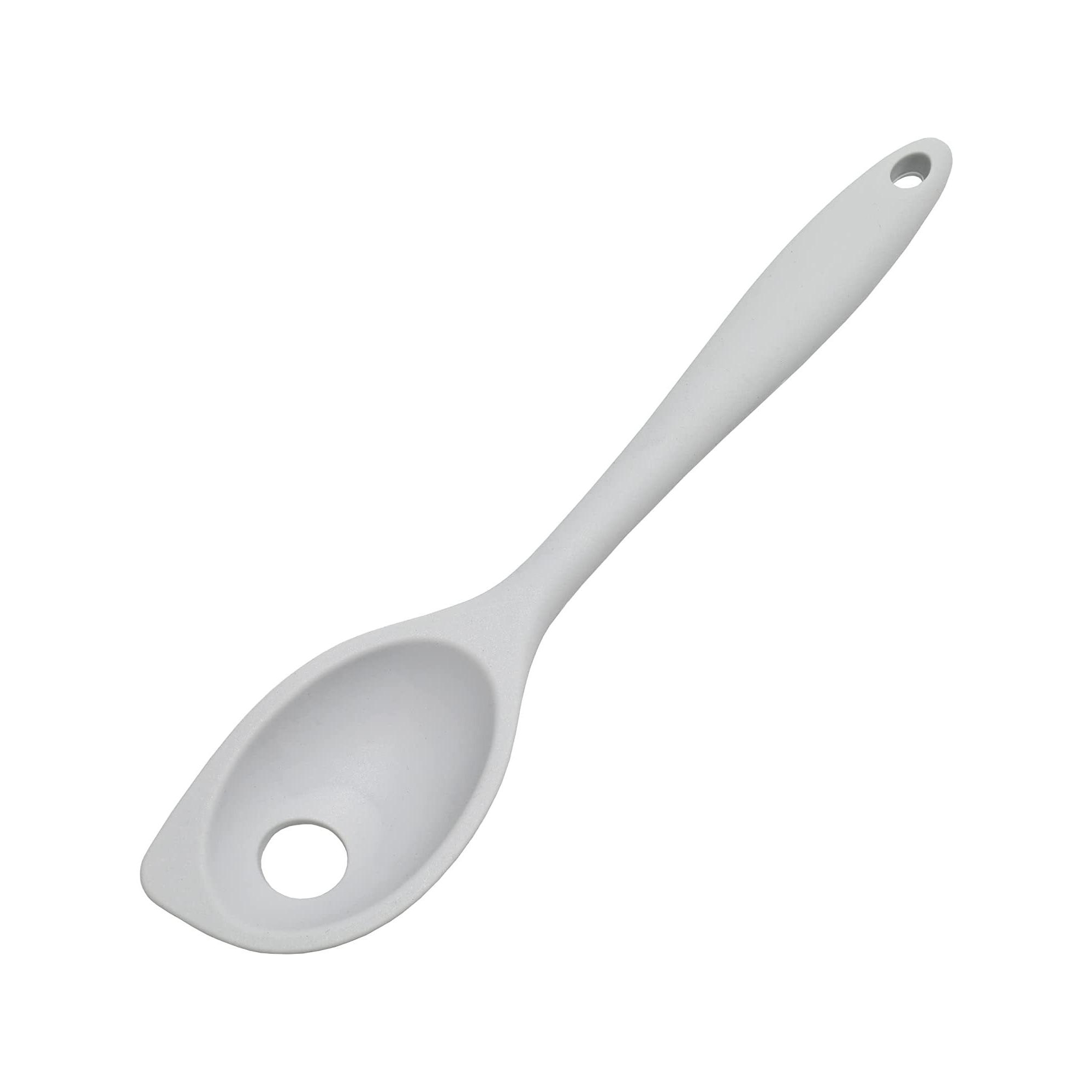 Chef Craft 11-Inch Premium Silicone Mixing Spoon Gray
