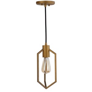 Eastwood 6" Pendant - PND4009 - Brass - Safavieh - 1 of 4