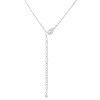 Slickblue Stylish Custom Initial Necklace for Women, 18" Link Chain+2" Ext., Rose Gold/Gold/Silver Options, b-z Options - 3 of 3