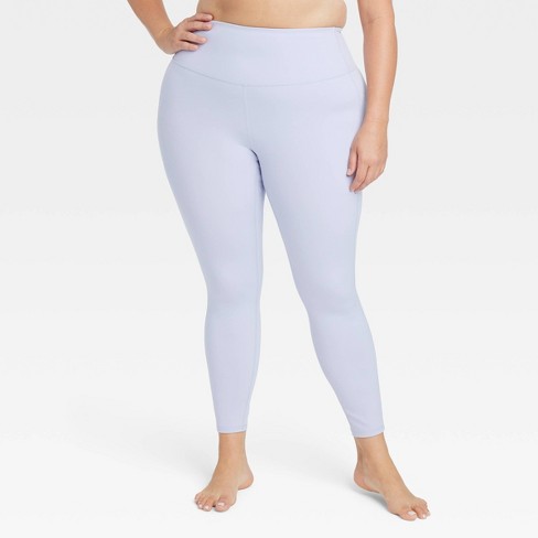Women's Brushed Sculpt High-Rise Pocketed Leggings 28 - All In Motion™  Lavender 4X