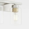Quorum Lighting Carter 2 - Light Vanity in  Satin Nickel - 2 of 4