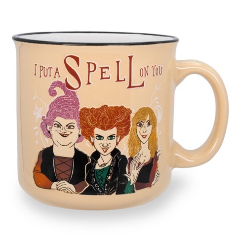 Silver Buffalo Disney Hocus Pocus put A Spell On You Ceramic Camper Mug