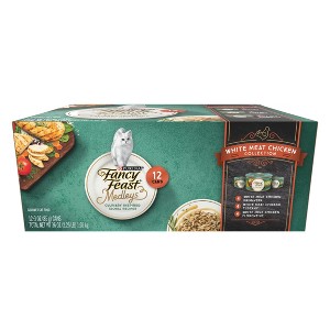 Purina Fancy Feast Medleys Gourmet Wet Cat Food with Garden Greens In Sauce - 3oz /12ct - 1 of 4