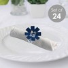 Big Dot of Happiness Happy Father's Day - We Love Dad Party Paper Napkin Holder - Napkin Rings - Set of 24 - 2 of 4