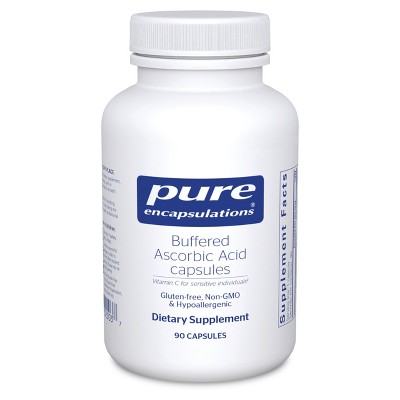 Pure Encapsulations Buffered Ascorbic Acid Capsules - Vitamin C for Sensitive Individuals*