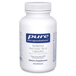 Pure Encapsulations Buffered Ascorbic Acid Capsules - Vitamin C for Sensitive Individuals* - 1 of 4