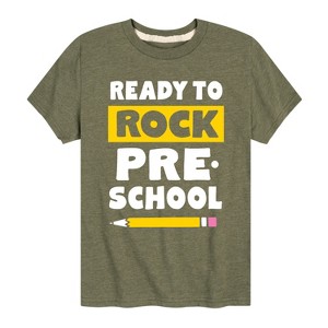 Boys' - Instant Message - Ready to Rock Preschool Short Sleeve Graphic T-Shirt - 1 of 4