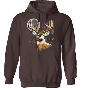Collections Etc Whitetail Wilderness Hooded Sweatshirt - 1 of 4