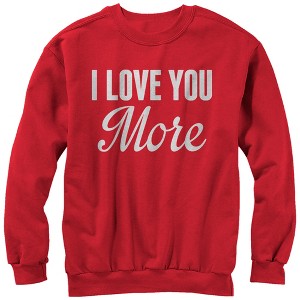 Men's Lost Gods I Love You More Sweatshirt - 1 of 3