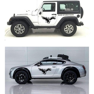 Car Stickers,Cool Eagle-shaped Graphics,Universal Car Hood Body Side Decals Styling Stickers