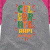 Girls' - Instant Message - Celebrate AAPI Heritage Shirt Tail Raglan Graphic T-shirt - 2 of 4