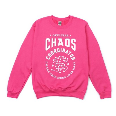Simply Sage Market Women's Graphic Sweatshirt Offical Chaos Coordinator