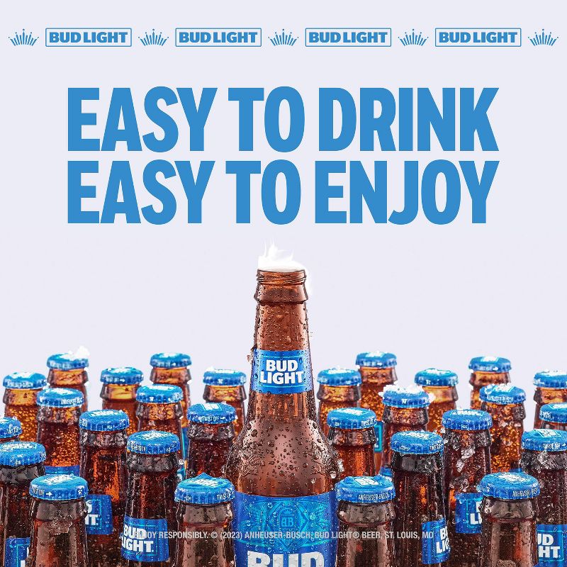 Bud Light Beer - 20pk/12 fl oz Bottles, 6 of 13