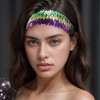Unique Bargains Women's Stretch Sequins Headbands 1 Pc - 2 of 4