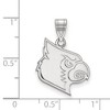 Black Bow Jewelry Sterling Silver Louisville Cardinals NCAA Large Pendant - 2 of 3