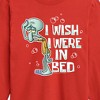 Boys' - SpongeBob SquarePants - Squidward Bed Long Sleeve Graphic T-Shirt - 2 of 4