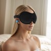 Unique Bargains Soft Flat Style 3D Sleep Mask 1 Set - image 2 of 4