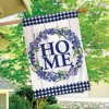Briarwood Lane House Flag 40x28 For Outdoor Lavender Home Burlap Spring House Flag Flag For Spring House Flag - 4 of 4