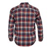 Falcon Bay Mens Big and Tall Soft Yarn Dyed Point Collar Flannel Shirt - 4 of 4