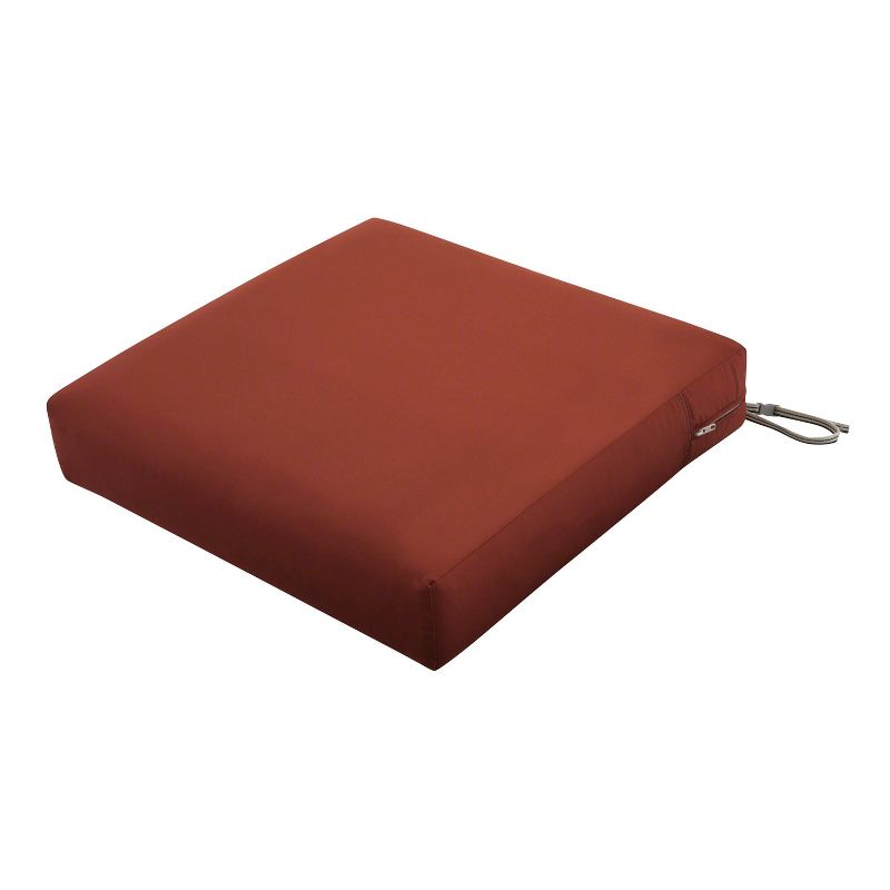 21&#34; x 19&#34; x 5&#34; Ravenna Water-Resistant Patio Seat Cushion Spice - Classic Accessories, 1 of 17