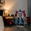 Acrylic Plug-In LED Light Optimus Prime Standing Figure for Kids Rooms 36"H by Melrose - 2 of 3