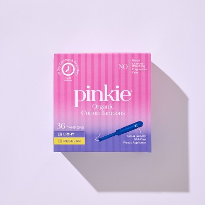 Pinkie Time for Tampons Starter Kit for Teens & Beginners - 50pc