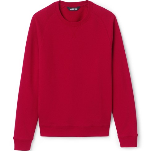 Plain red best sale crewneck sweatshirt