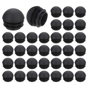 Unique Bargains Round Non-Slip Noise Reduction Non-Marking Furniture Leg Plastic Plugs - 1 of 4