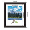Amanti Art Furniture Espresso Narrow Picture Frame - 4 of 4