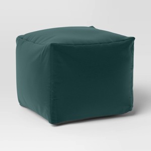 18"x15" Outdoor Patio Pouf - Room Essentials™ - 1 of 4