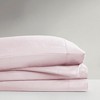 Elegant Smooth Solid Microfiber Sheet Set, All Season Bedding Set, Cozy Home Textile for Modern Bedroom Decor - 2 of 4