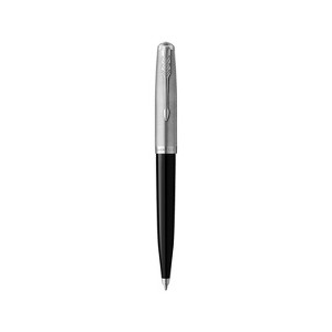 Parker 51 Black CT Retractable Ballpoint Pen Medium Point Black Ink (2123493) - 1 of 1