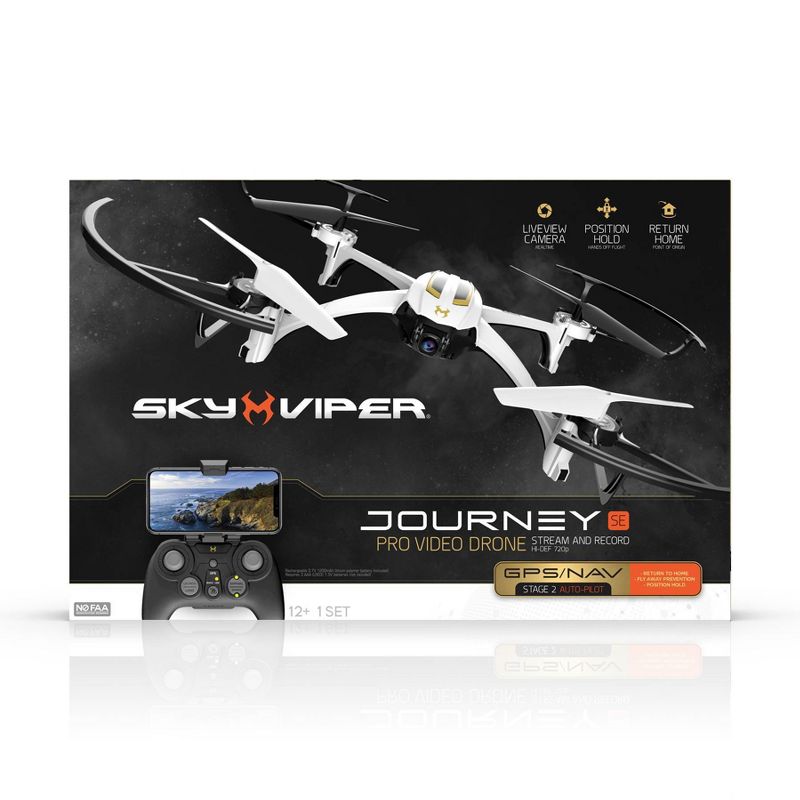 Sky Viper Journey Pro Video GPS Drone V2700, 3 of 11