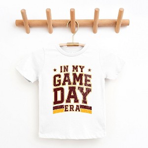 The Juniper Shop In My Game Day Era - Maroon Toddler Short Sleeve Tee - 1 of 3