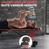 GIKPAL 10 Positions Adjustable Weight Bench Workout Bench for Home Gym,Olympic Weight Bench Press for Full Body Strength Training,Support up to 900lbs - 3 of 4
