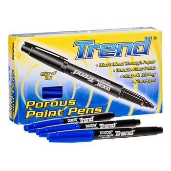 Marvy Uchida Felt Tip Pen Ultra Fine Point Light Blue Ink 2/pack (7655876a)  : Target