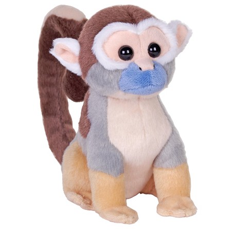Wild Republic Rainforest Splendors Squirrel Monkey Stuffed Animal 6 Inches Target
