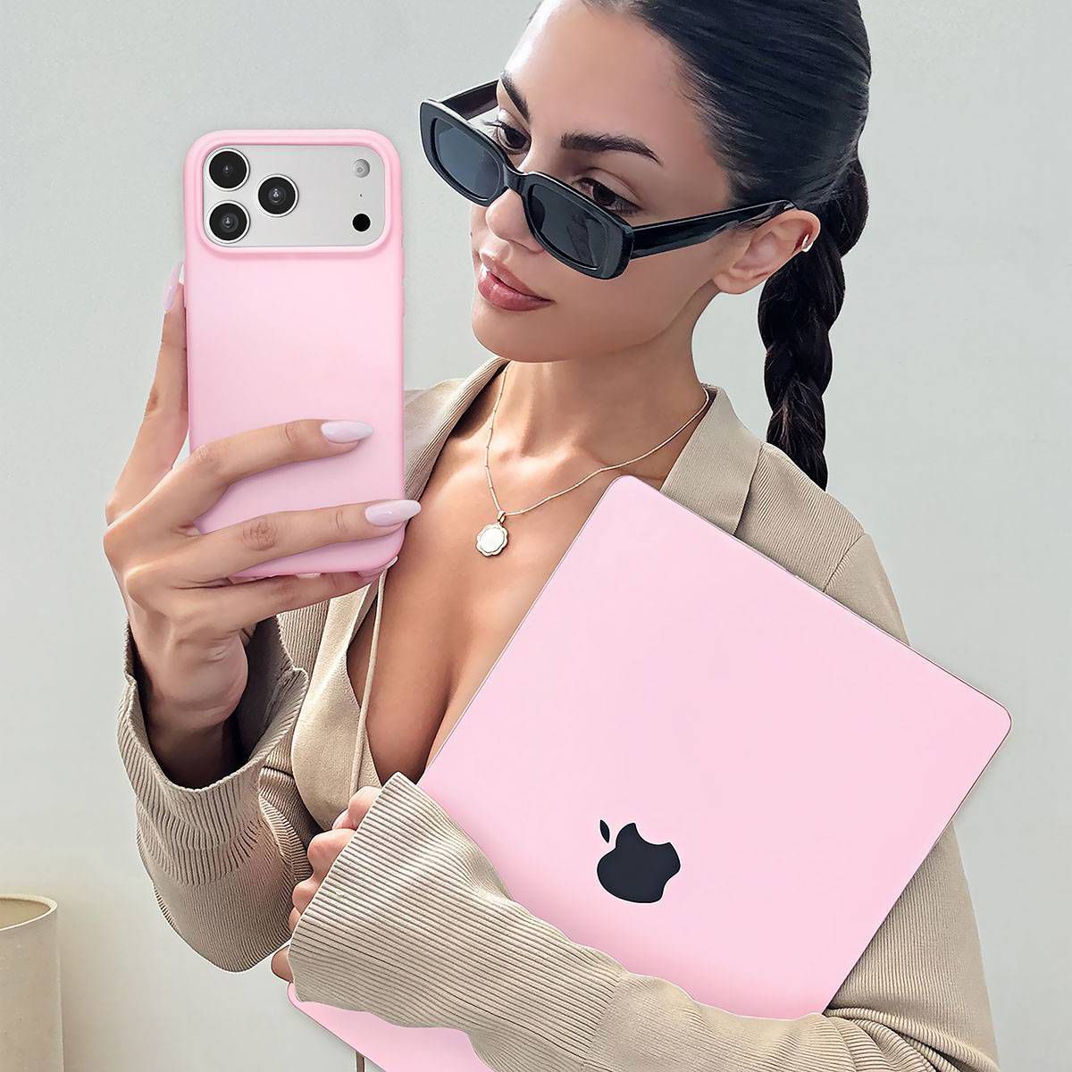 VELVET CAVIAR iPhone 18 Pro Max MagSafe Case - Strawberry Milk - thumbnail 7