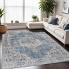 Modern Farmhouse Geometric Medallion Indoor Runner or Area Rug by Blue Nile Mills - 2 of 4