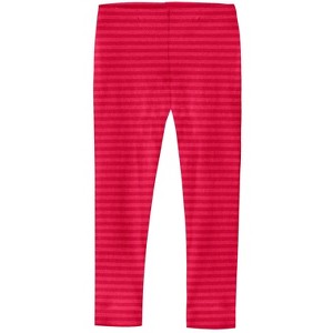 City Threads USA-Made Girls Soft Stripe Leggings - 1 of 3