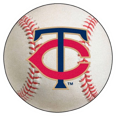 MLB Minnesota Twins 27"x27" Baseball Rug