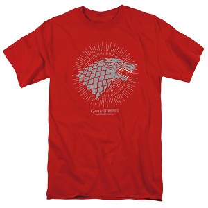 Game Of Thrones Stark Burst Sigils Adult T-Shirt - 1 of 4