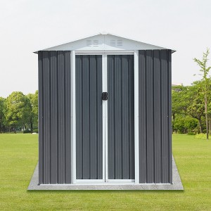 6FT x 4FT Metal Outdoor Storage Shed, Lockable Tool Storage Shed With Sliding Door & Air Vent, Utility Storage House for Backyard Garden Patio Lawn - 1 of 4
