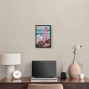 Art Remedy Colorful Surfboard in the Sand Colorful Coastal Wall Art Framed - 2 of 4